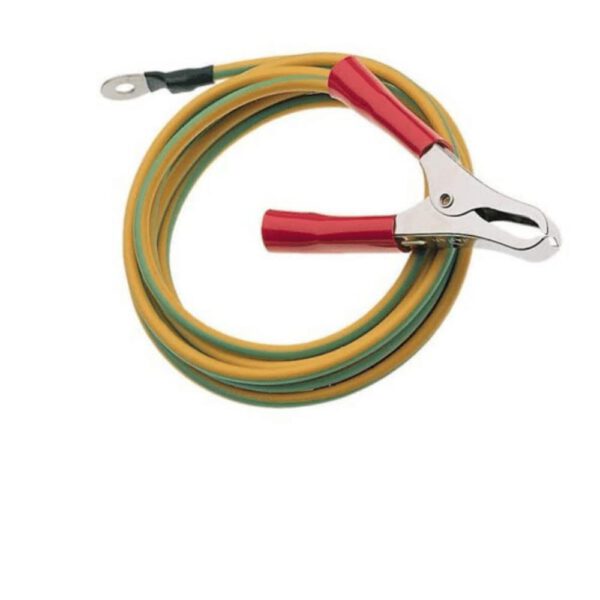 Earth (Ground) Wire with Alligator Clip, 6.6′ inch