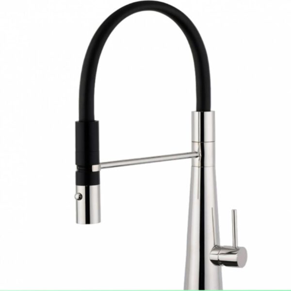 Kitchen Sink Mixer with Extensible Spring Neck