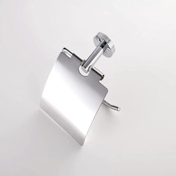 Fashion Home Toilet Paper Holder/Roll Dispenser Wall Mounted with Lid